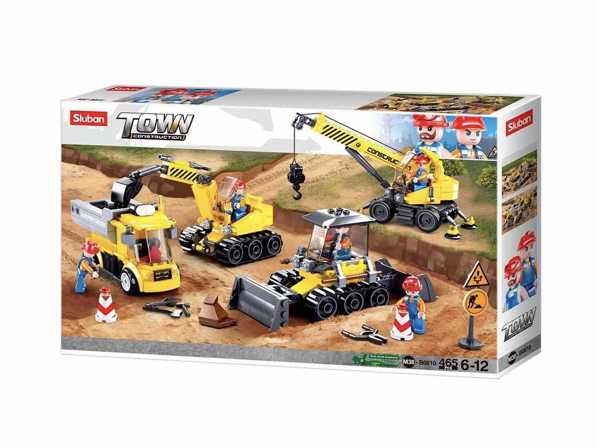 Կոնստրուկտոր Sluban Город 465կտ 4 Շին Տեխնիկա SLB0810
