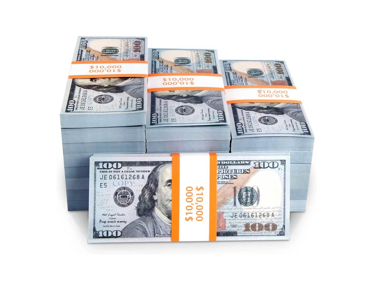 Կեղծ Փողեր 100$ (Մոտ 100 հատիկ)