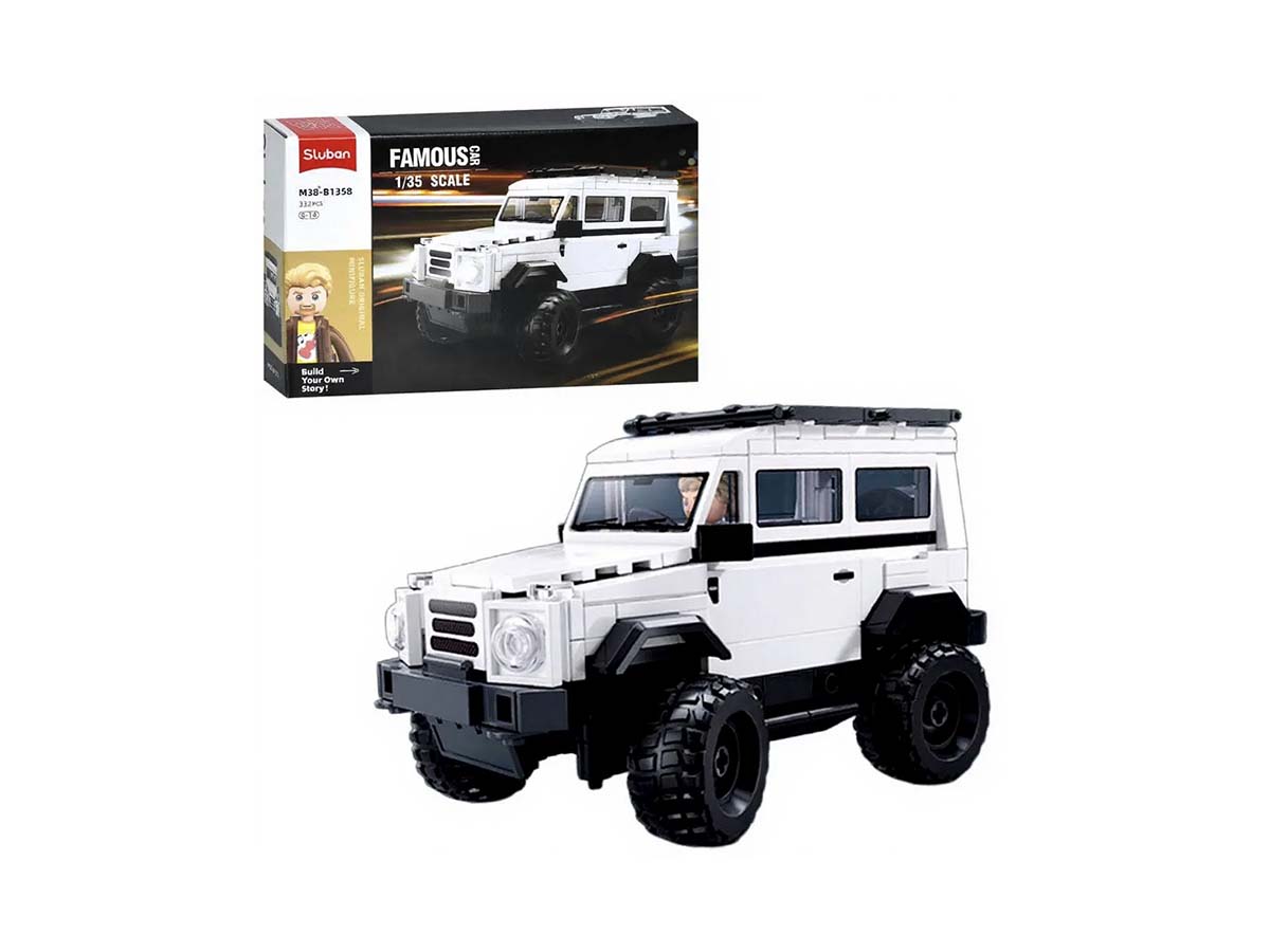 Կոնստրուկտոր Sluban, Մոդել, 332կտ.BRABUS Սպ.1:35 SLB1358