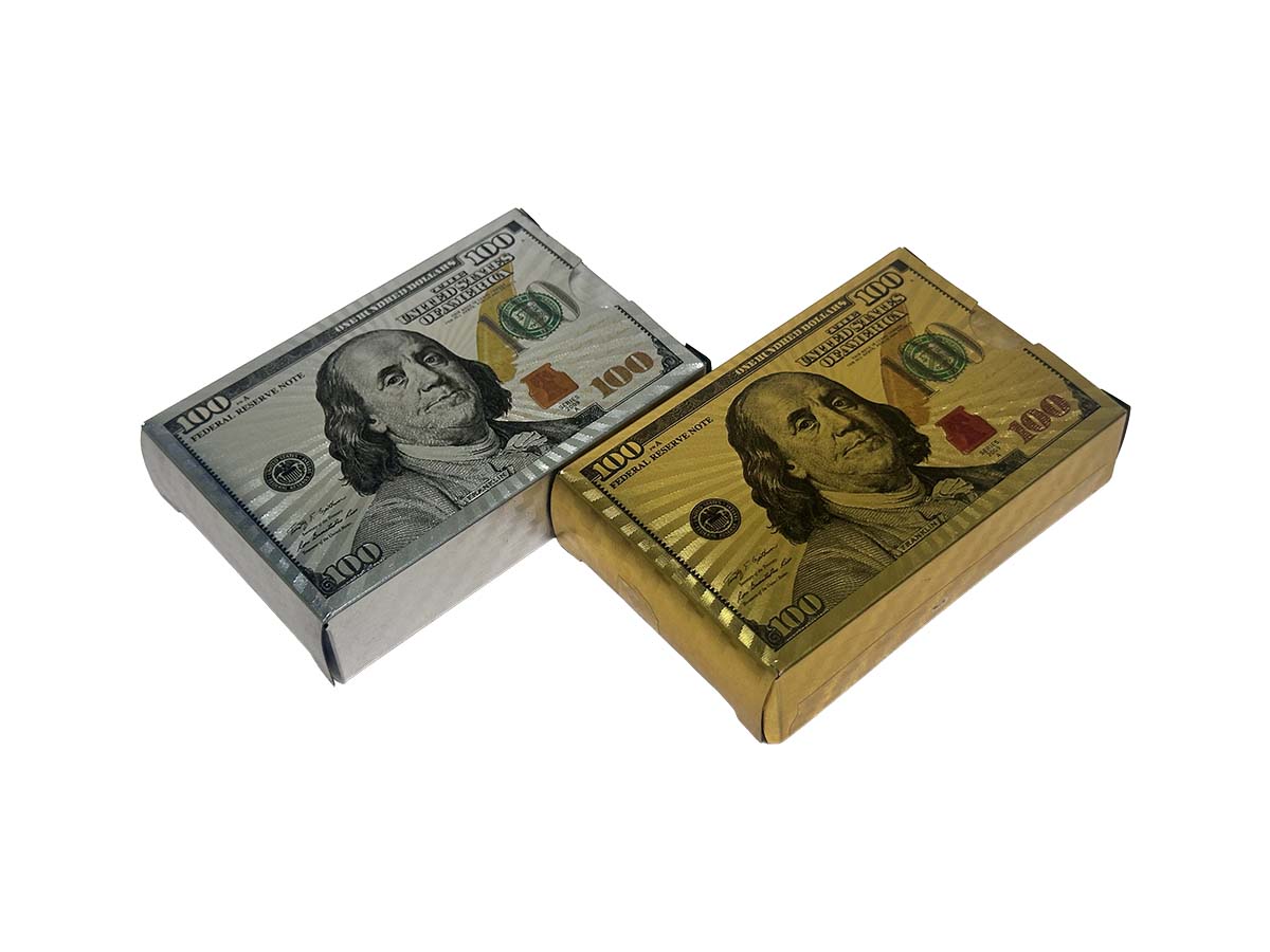 Խաղաքարտեր 100$ Ոսկեգույն – GOLD