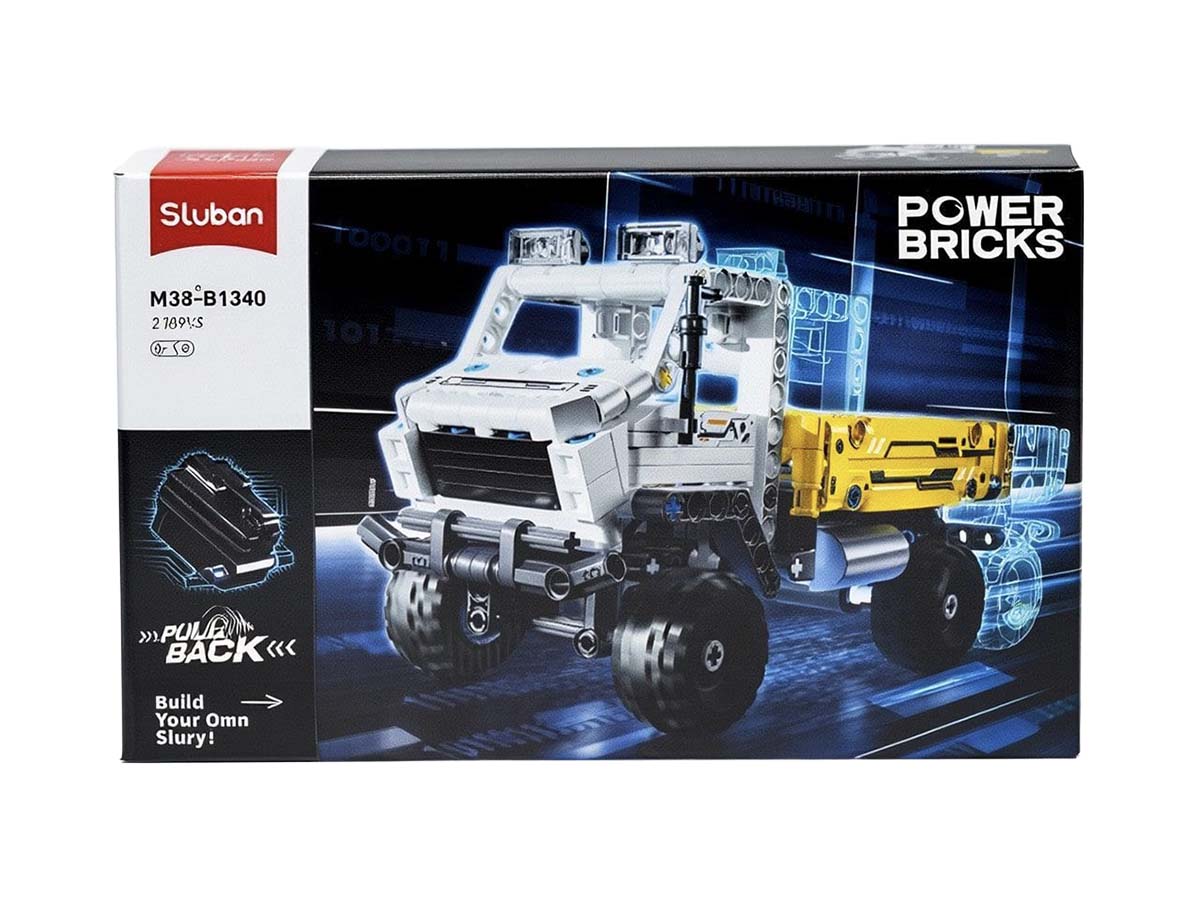 Կոնստրուկտոր Sluban, МЕХАНО 230կտ. Կամազ Պիկապ Իներցիոն SLB1340