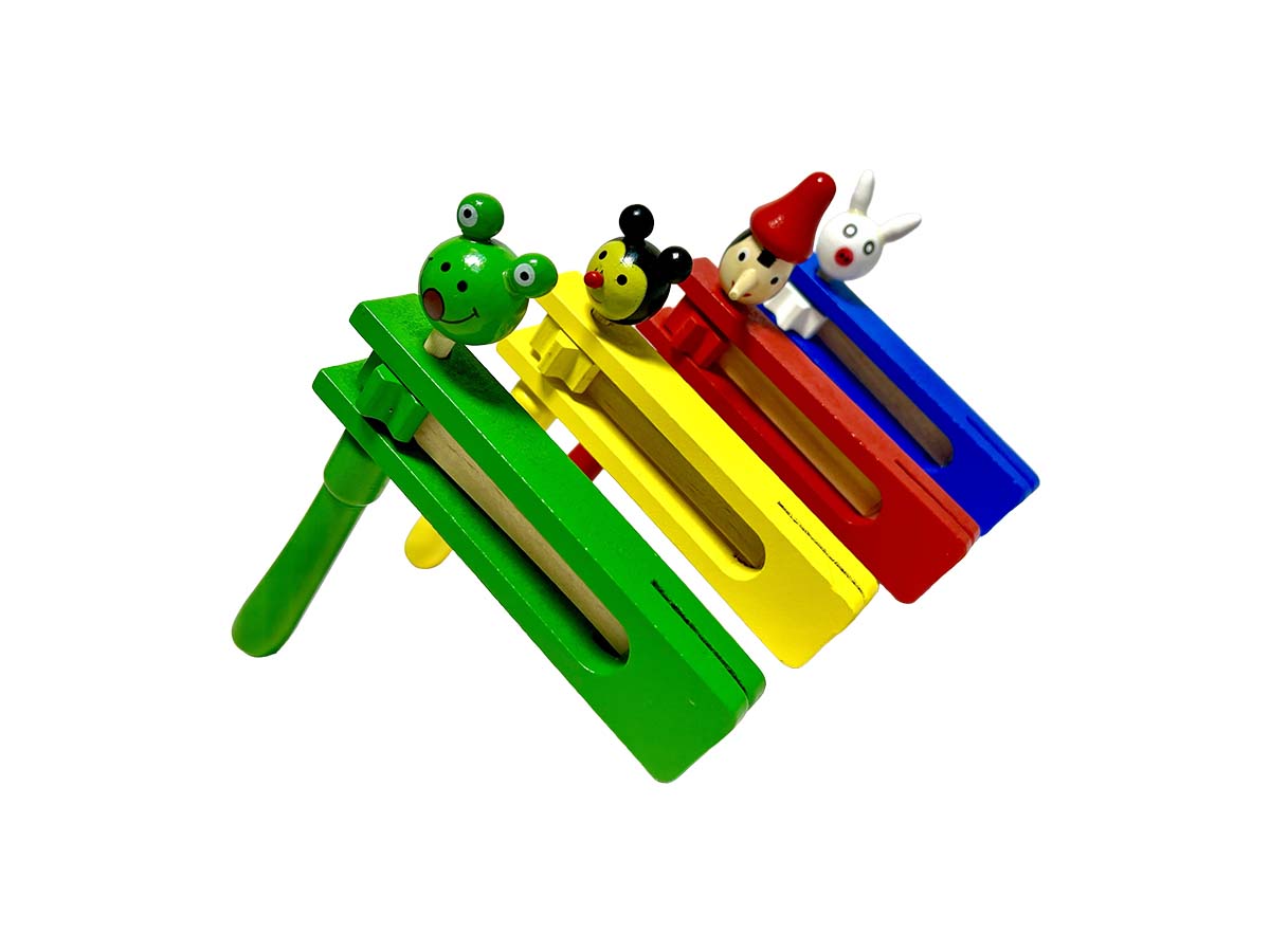 Փայտե Ճռիկ Պտտվող Ձողով Տոպ