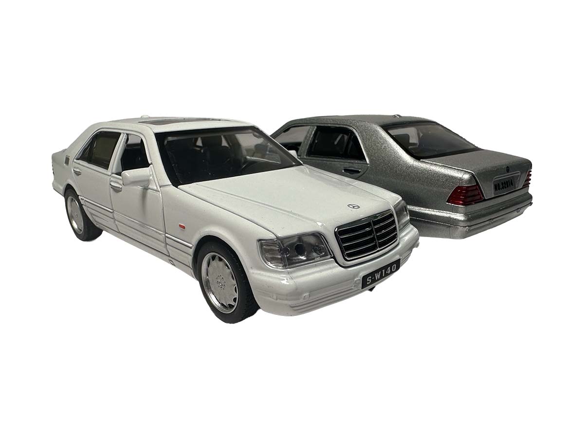 Մեքենա Մետաղյա Մեծ S class 140 Լույսով Ձայնով