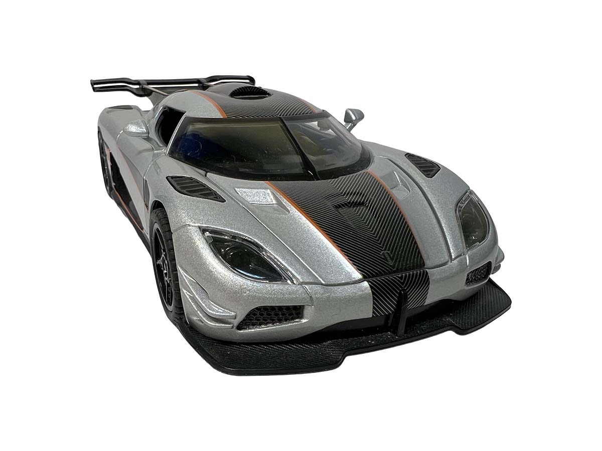 Մեքենա Մետաղ. Koenigsegg ONE1 1:32, էլ. Սպոլլերով