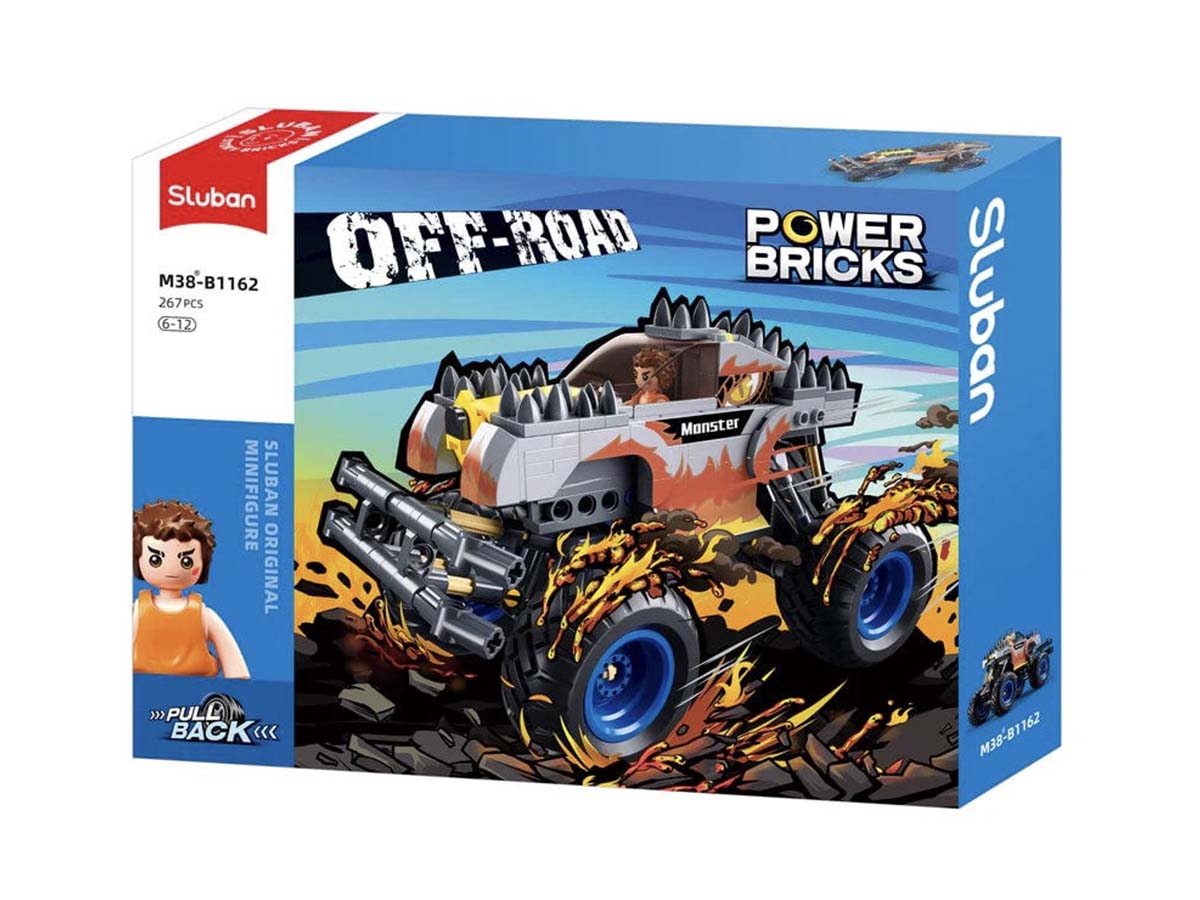 Կոնստրուկտոր Sluban МЕХАНО OFFROAD, Մոդել M38-B1162, 267կտ