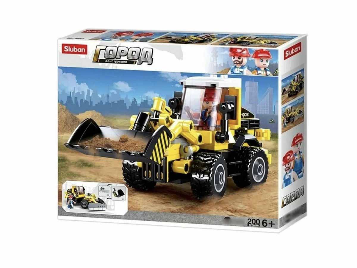 Կոնստրուկտոր Sluban Город, Մոդել M38-B0803, 200կտ Բուլդոզեր