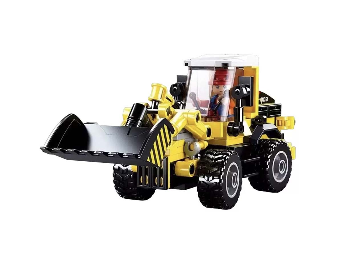 Կոնստրուկտոր Sluban Город, Մոդել M38-B0803, 200կտ Բուլդոզեր