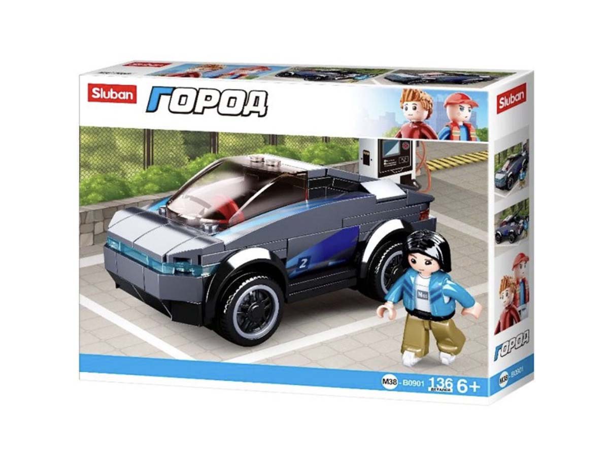 Կոնստրուկտոր Sluban Город, Մոդել M38-B0901, 136կտ, CyberTrack
