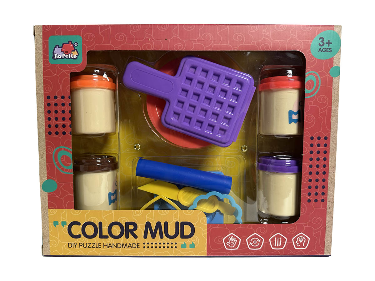 Պլաստիլին Տուփ 4 Տարրա + Աման + Երկն. Տուփ