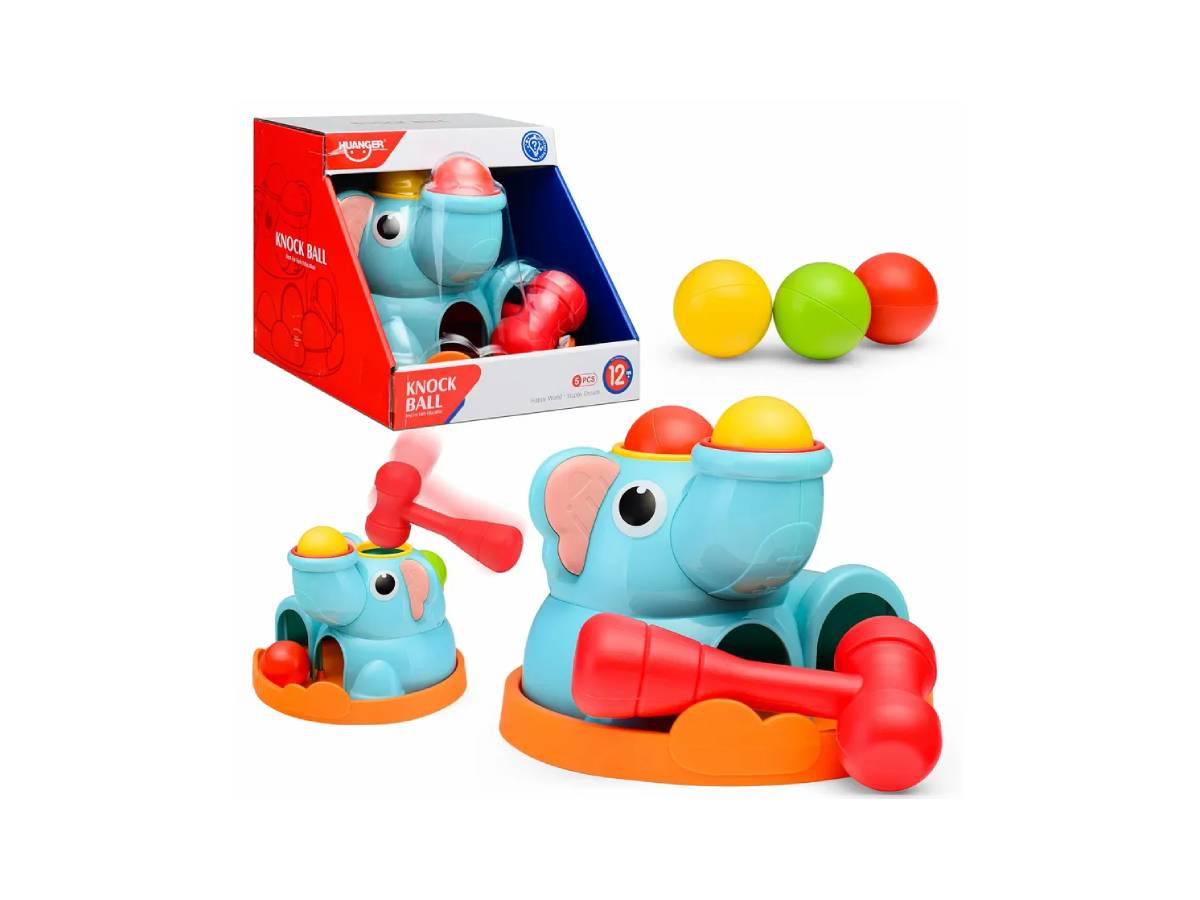 HG Փղիկ Մուրճով Խաղ KNOCK BALL