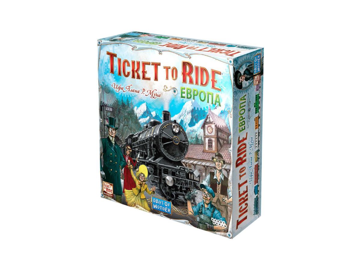 Սեղանի Խաղ – Ticket to Ride: Европа (3-е рус. изд.)