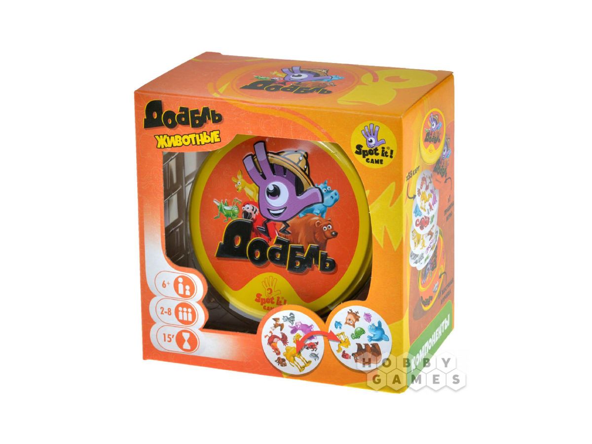 Սեղանի Խաղ – Доббль. Животные