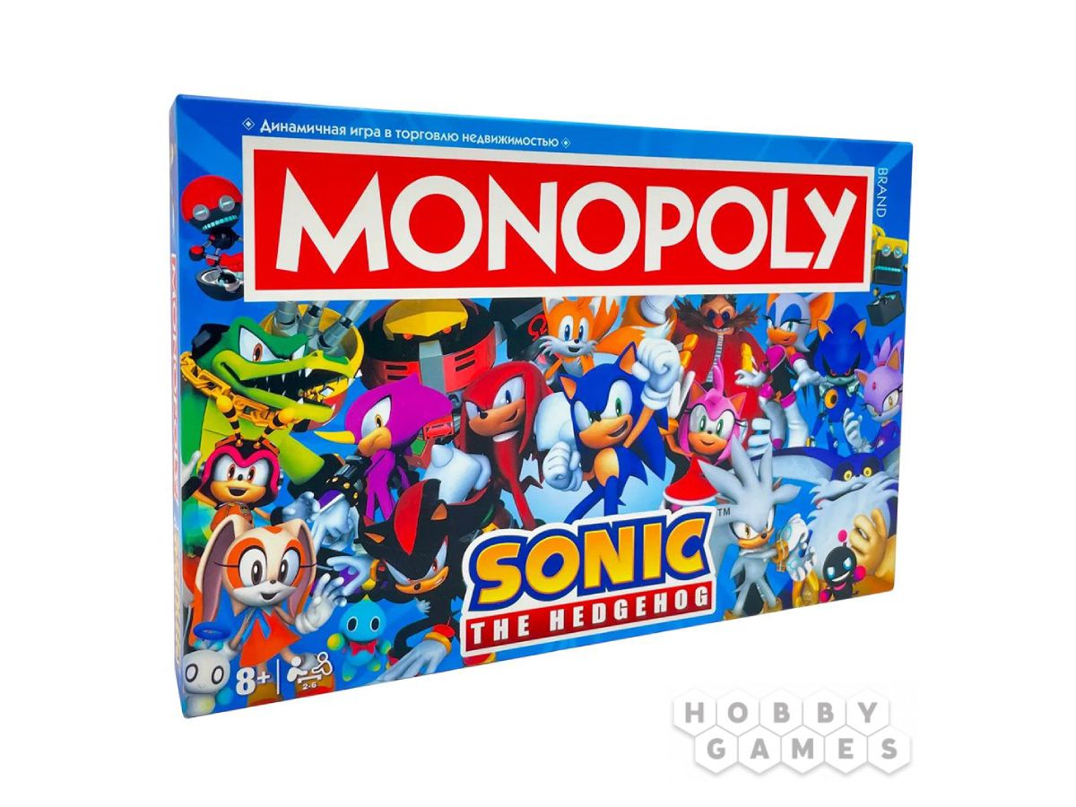 Սեղանի Խաղ – Монополия SONIC На Русском Языке