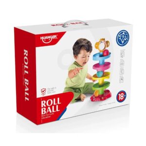 HG Մանկ. Խաղ Գնդիկներ Վերևից Պտտվ. Իջնող Տուփով