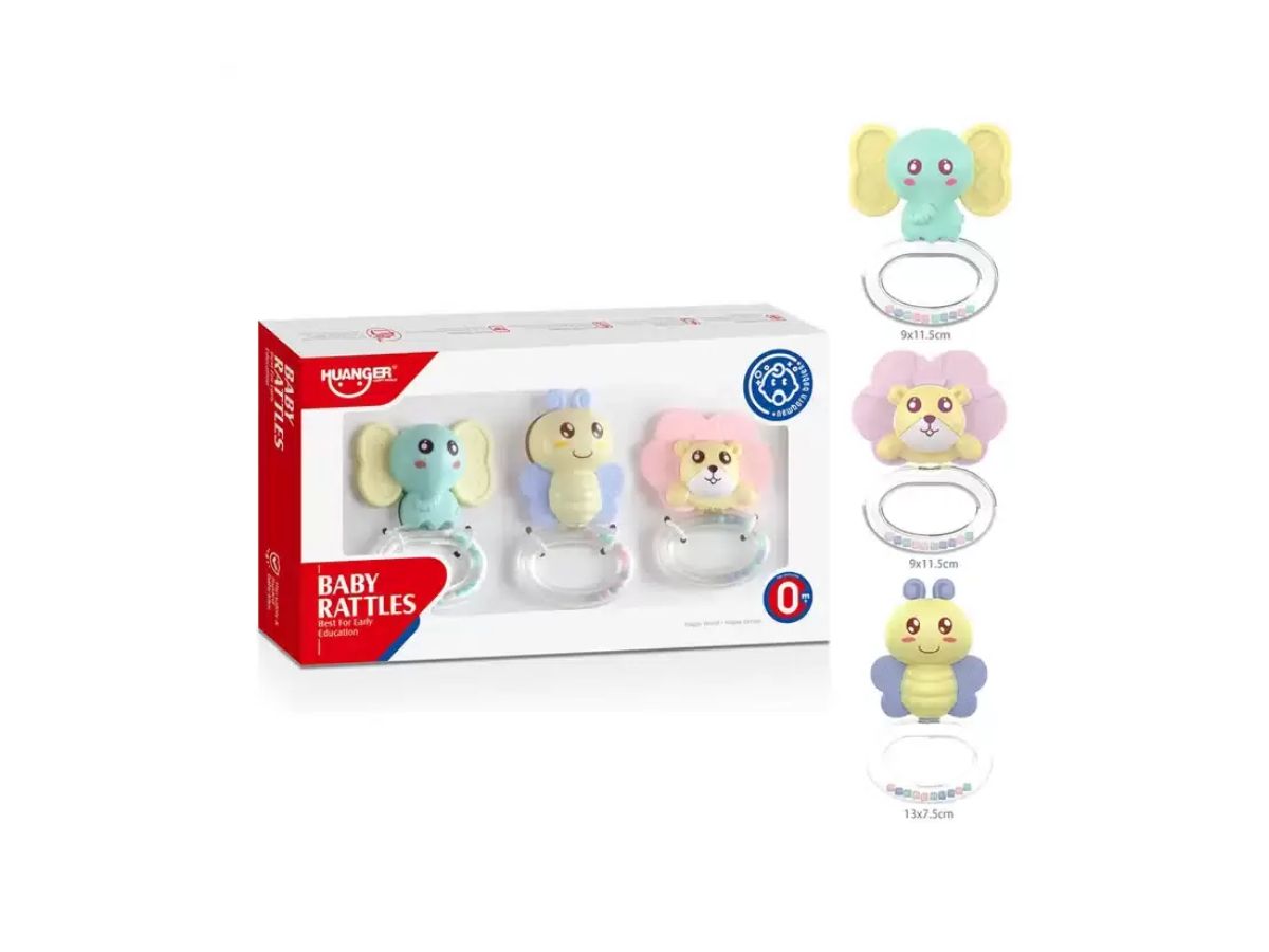 HG Շրխկիկ Նրբերանգ 3 Կտոր, Բամբ Տուփ