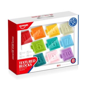 Ռետինե Կուբիկներ Թվերով Մեծ 10 Կտոր