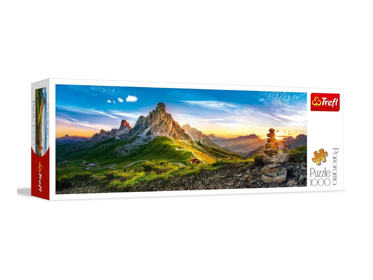Թղթ Փազլ Trefl Puzzles – 1000 Panorama, 29038 Passo Di Giau, Dolomites