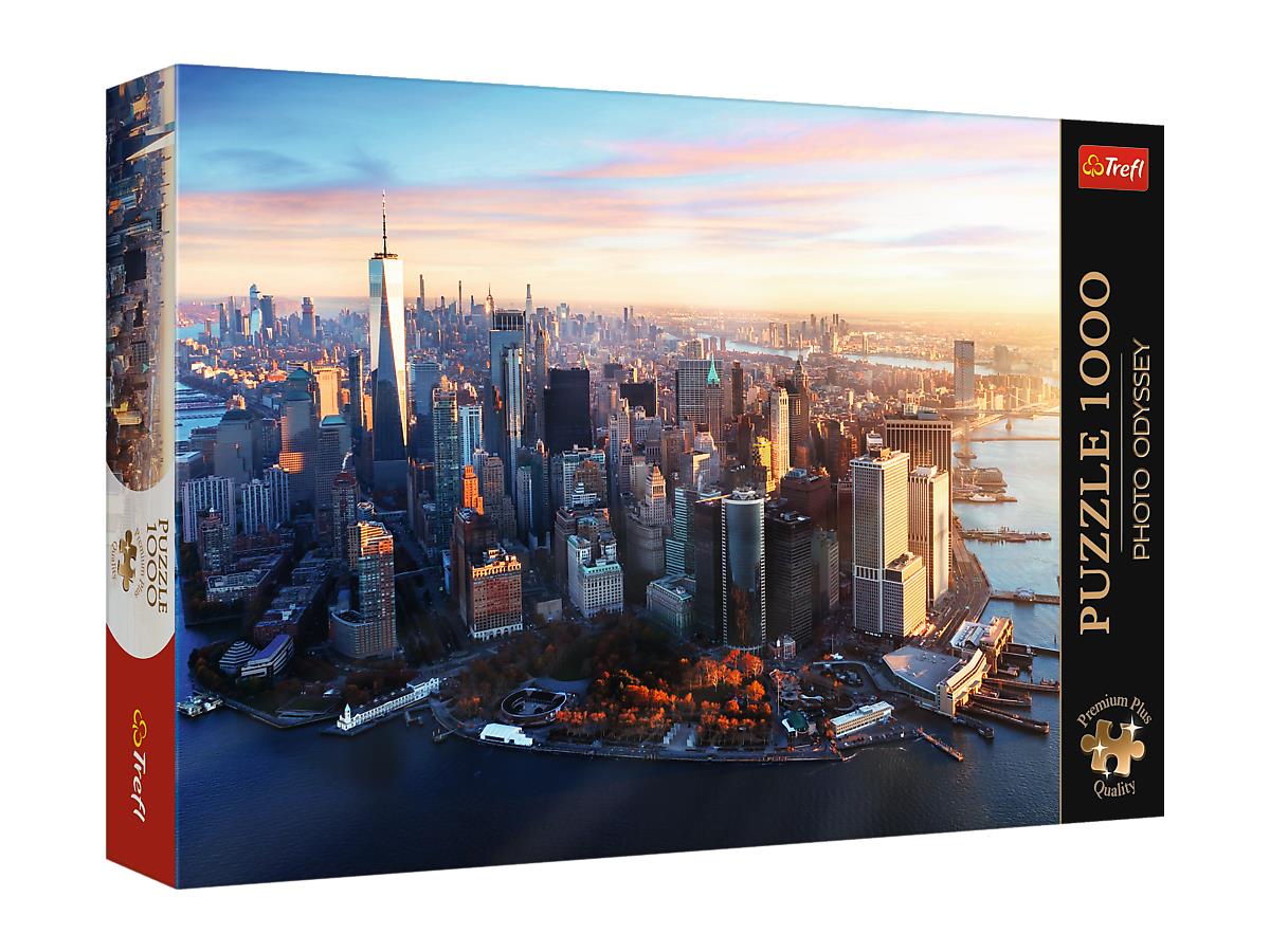Թղթե Փազլ Trefl Puzzles – “1000 Premium Plus” – Photo Odyssey: Manhattan, New York_FSC Mix 70%