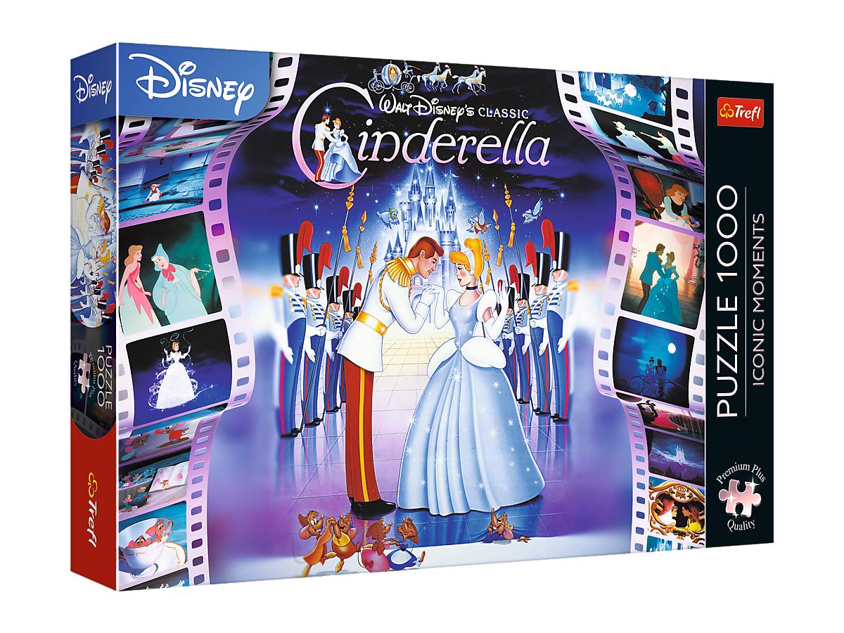 Թղթե Փազլ Trefl Puzzles – “1000 Premium Plus” – Cinderella_FSC Mix 70% / Disney Princess