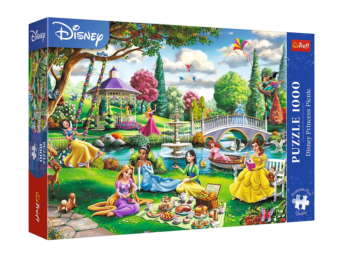 Թղթե Փազլ Trefl Puzzles – “1000 Premium Plus” – Disney Princess Picnic / Disney Princess_FSC Mix 70%