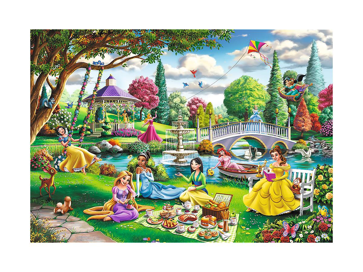 Թղթ Փազլ Trefl Puzzles - "1000 Premium Plus" - Disney Princess Picnic / Disney Princess_FSC Mix 70%