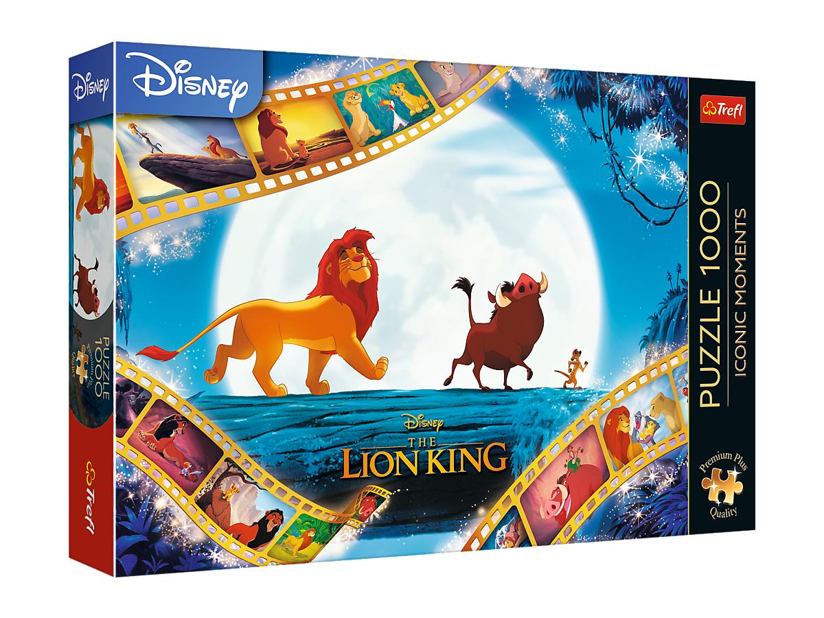 Թղթե Փազլ Trefl Puzzles – “1000 Premium Plus” – Lion King_FSC Mix 70% / Disney Lion King