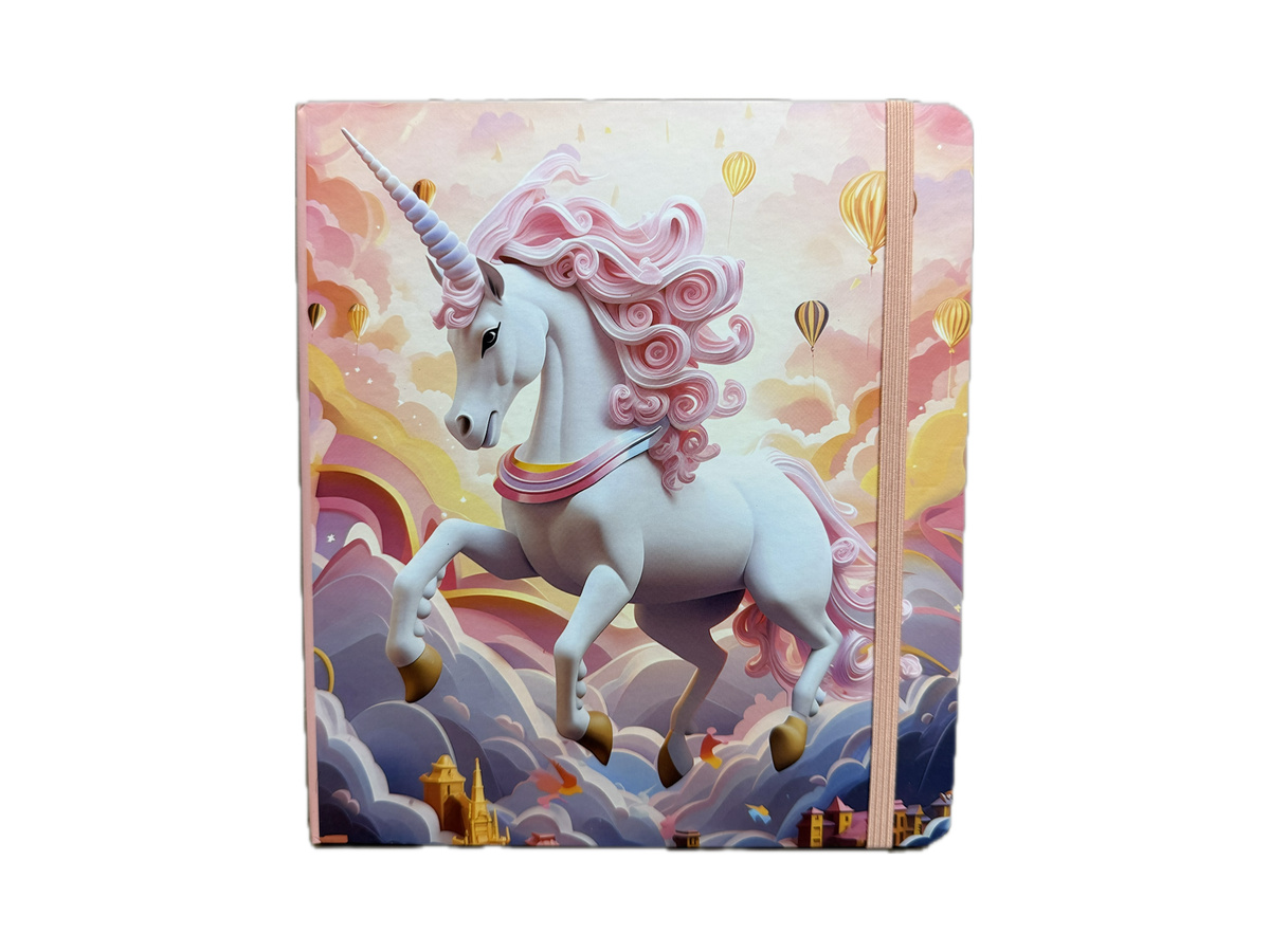 Նոթատետր A5 Unicorn – Ռեզինով
