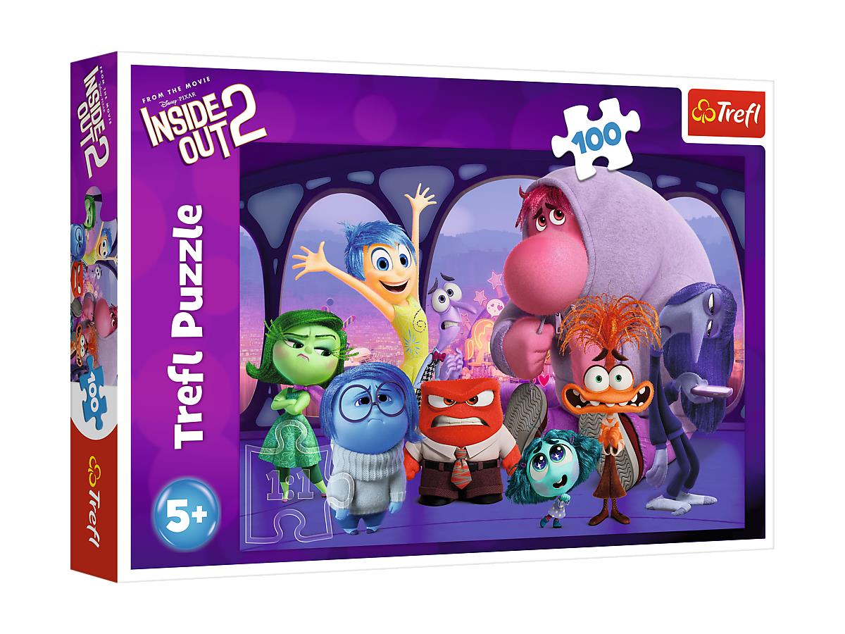 Թղթե Փազլ Trefl Puzzles – “100” – Inside Out / Disney Inside Out 2