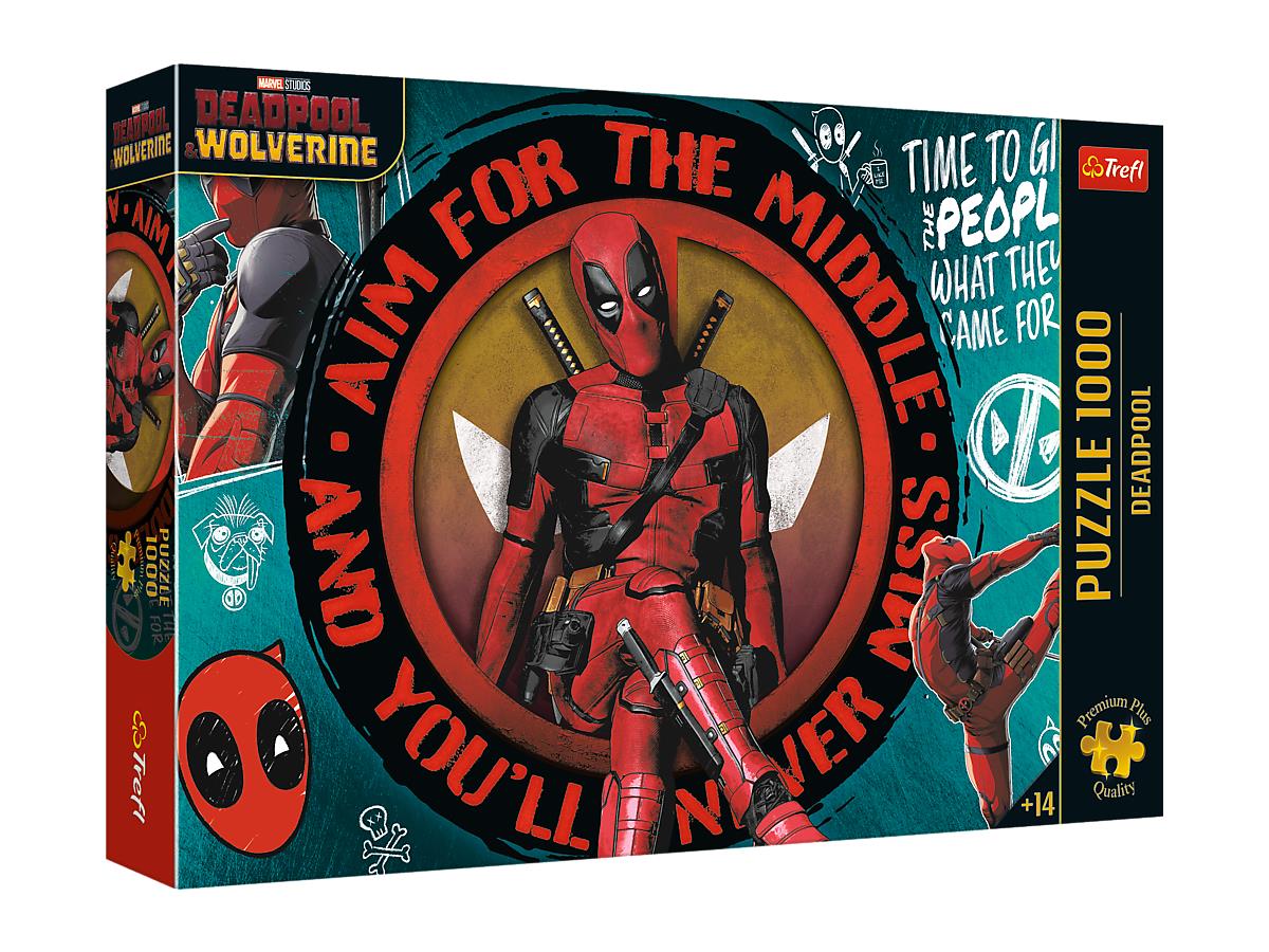 Թղթե Փազլ Trefl Puzzles – “1000 Premium Plus” – Deadpool_FSC Mix 70% / Marvel Deadpool