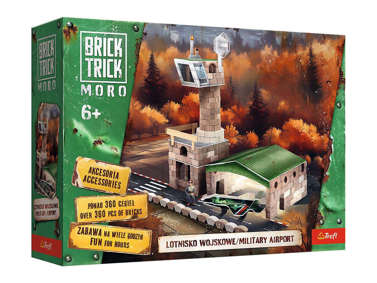 Զարգացնող Խաղ Trefl – Brick Trick – “XL”- Moro – Military Airport_EKO_EN
