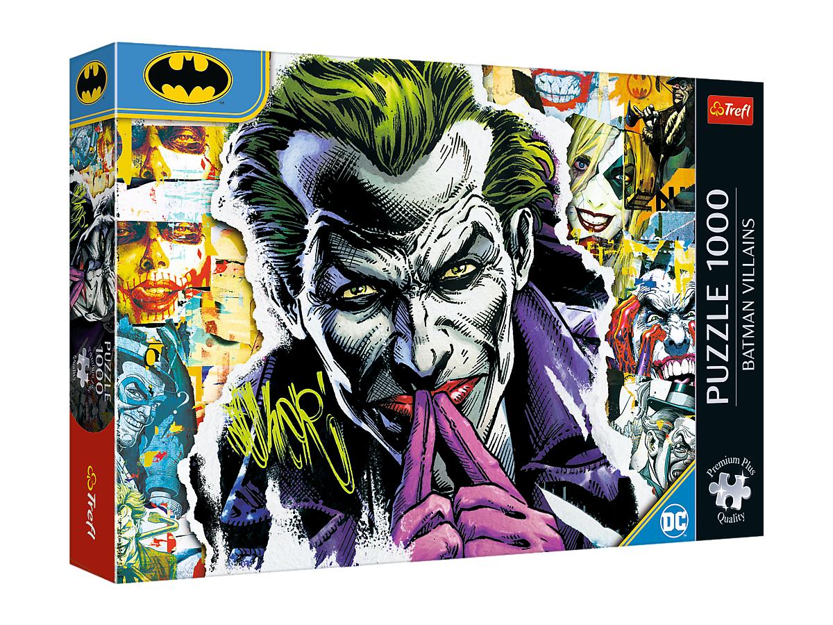 Թղթե Փազլ Trefl Puzzles – “1000 Premium Plus” – Joker_FSC Mix 70% / Warner Batman