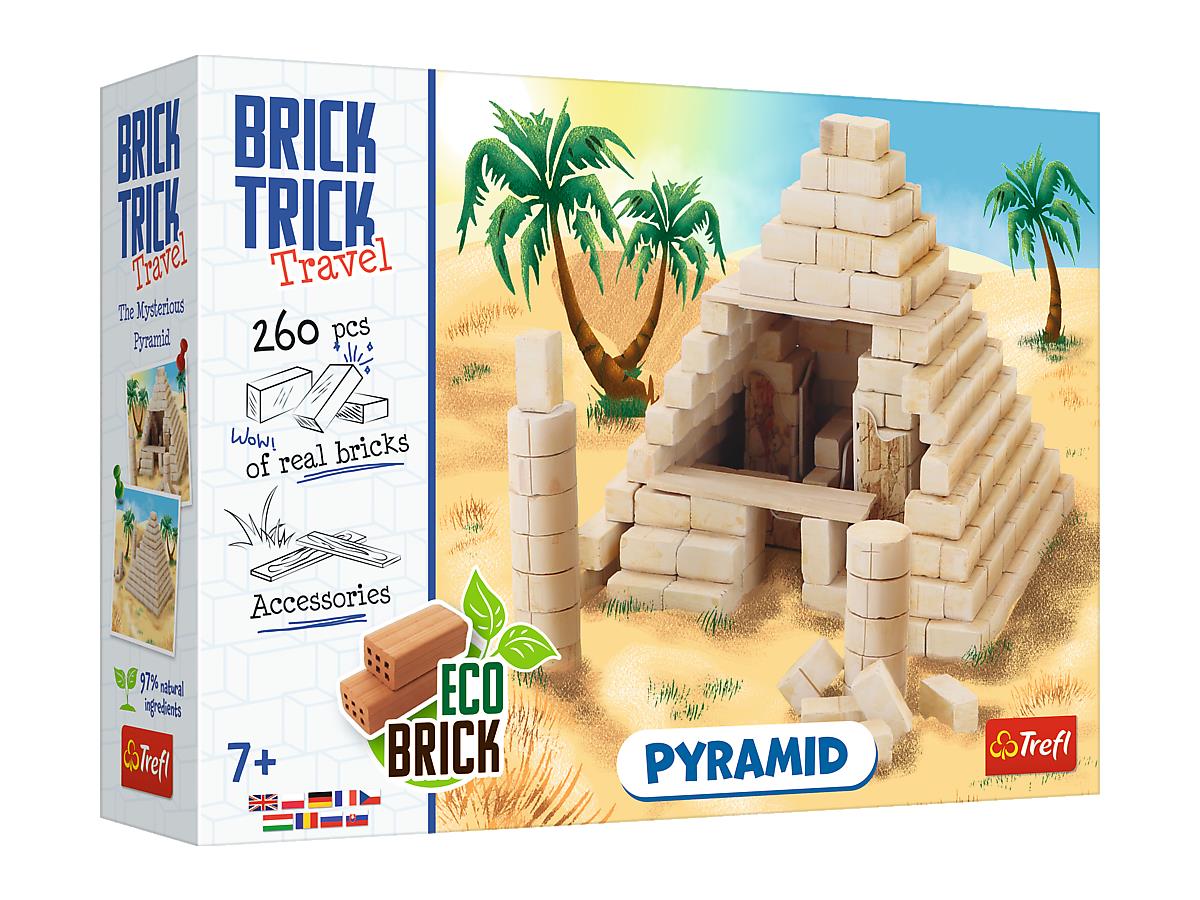 Զարգացնող Խաղ Trefl – Brick Trick – “M” – Travel – Pyramid_EKO_EN