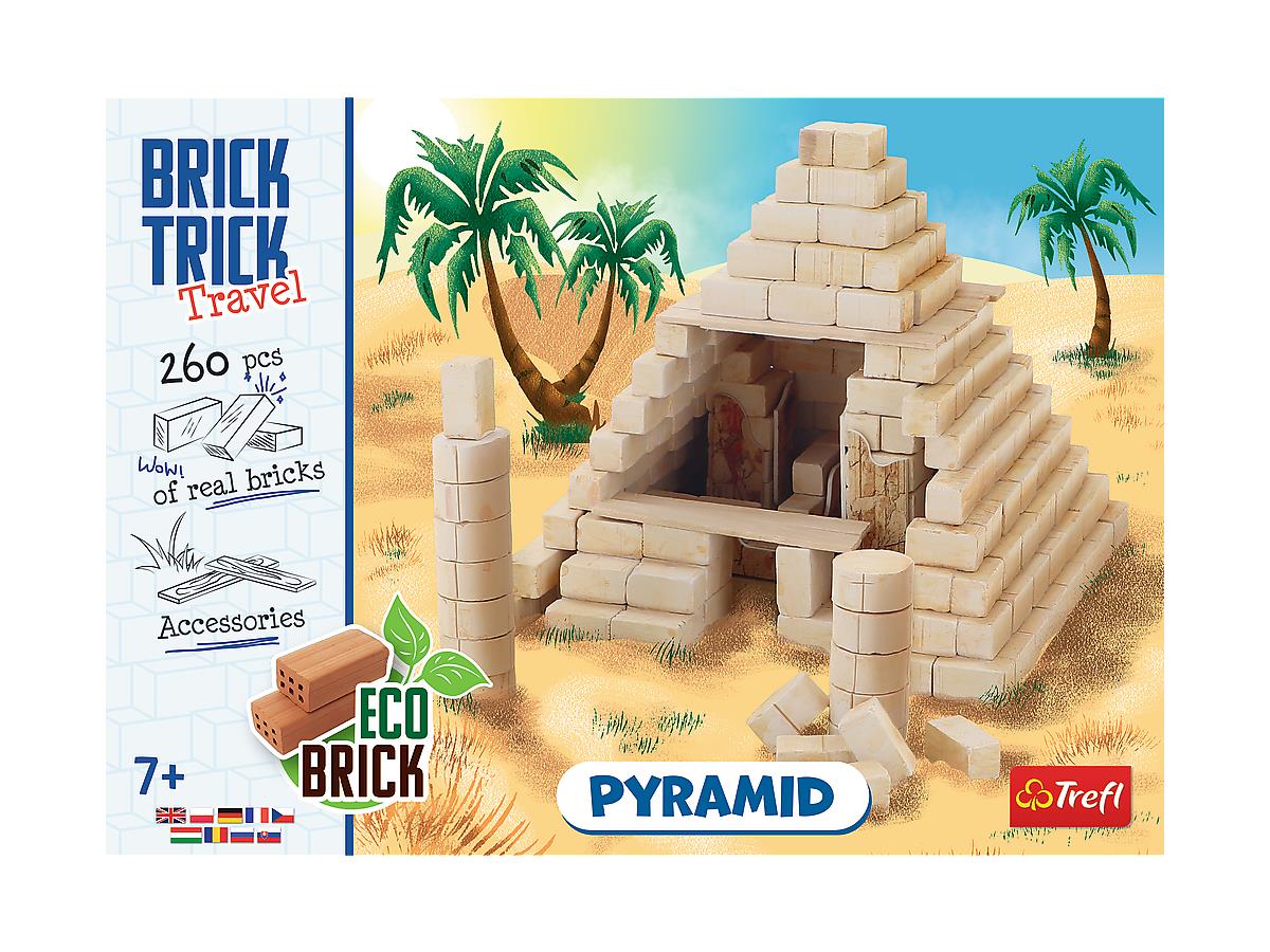 Զարգացնող Խաղ Trefl - Brick Trick - "M" - Travel - Pyramid_EKO_EN