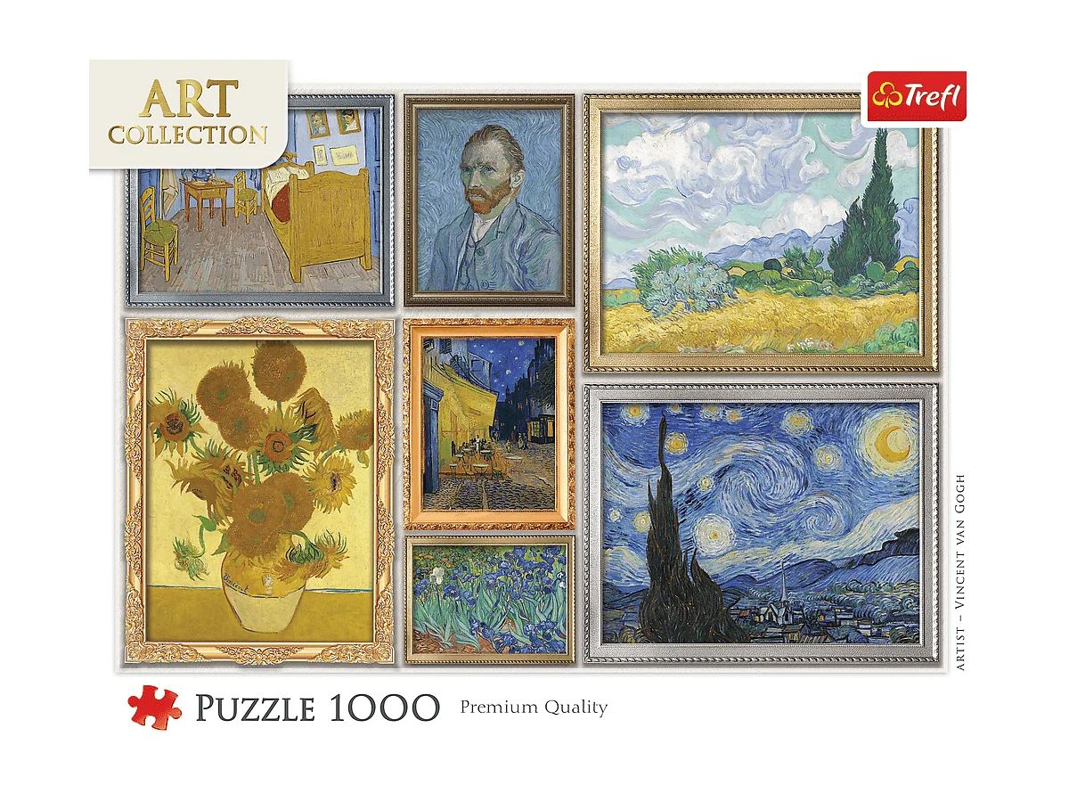 Թղթ Փազլ Trefl Puzzles - "1000 Art Collection" - Vincent van Gogh Collection / Bridgeman_FSC Mix 70%