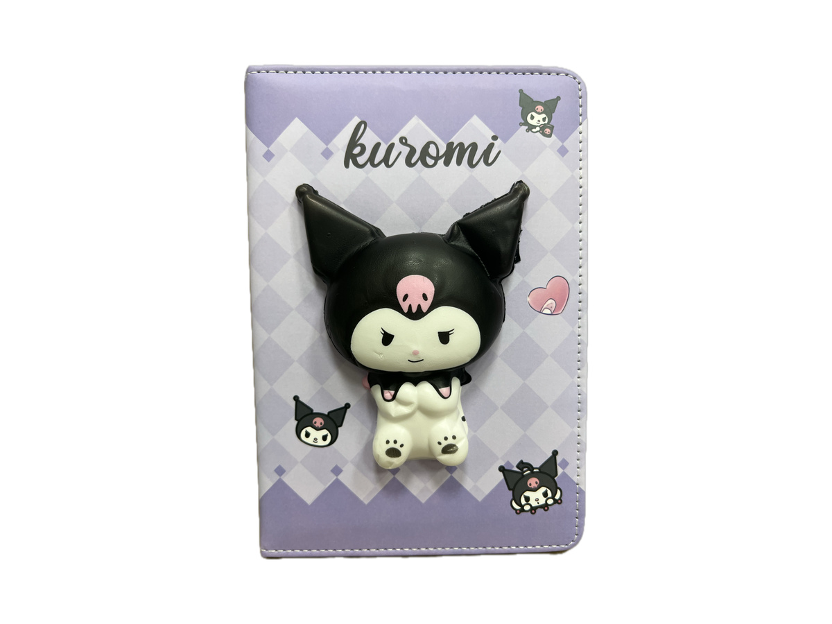 Նոթատետր A5 Kuromi – Սկվիշով