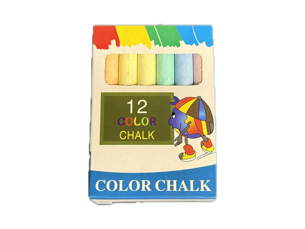 Կավիճ Գունավոր MAXWELL 12 col