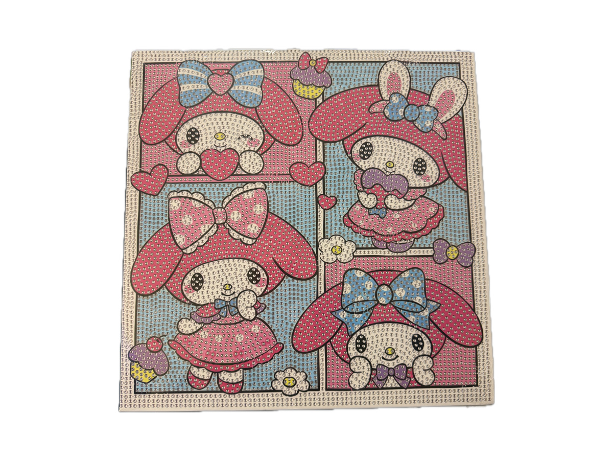 Խճանկար Ադամանդներով Շրջանակով 30X30