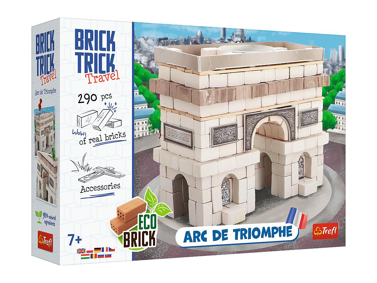 Զարգացնող Խաղ Trefl – Brick Trick – “L” – Travel – Triumphal Arch_ECO_EN