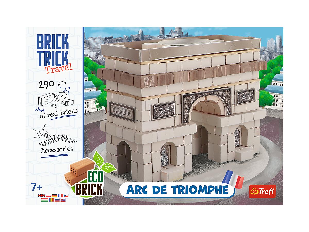 Զարգացնող Խաղ Trefl - Brick Trick - "L" - Travel - Triumphal Arch_ECO_EN
