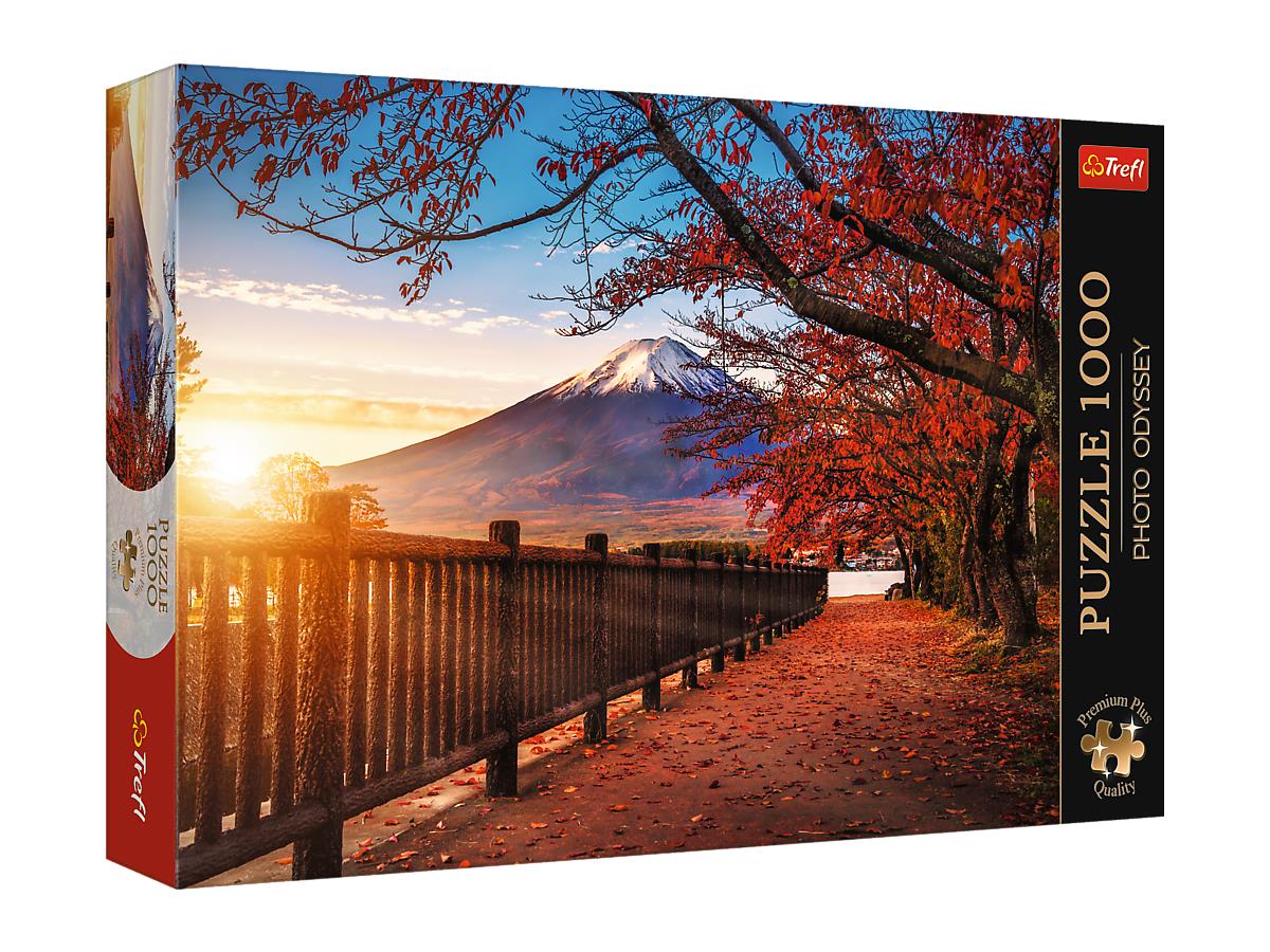 Թղթե Փազլ Trefl Puzzles – “1000 Premium Plus” – Photo Odyssey: Mount Fuji , Japan_FSC Mix 70%