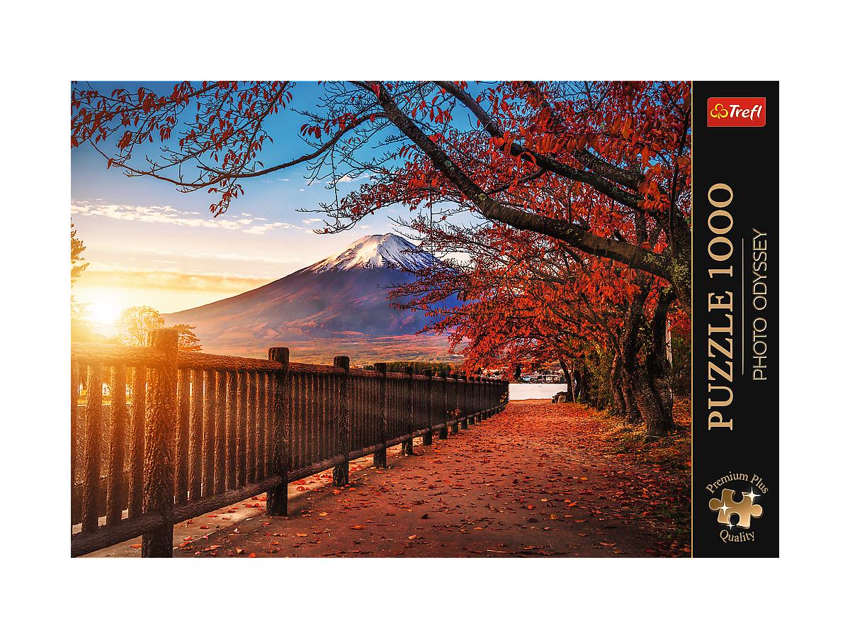 Թղթ Փազլ Trefl Puzzles - "1000 Premium Plus" - Photo Odyssey: Mount Fuji , Japan_FSC Mix 70%