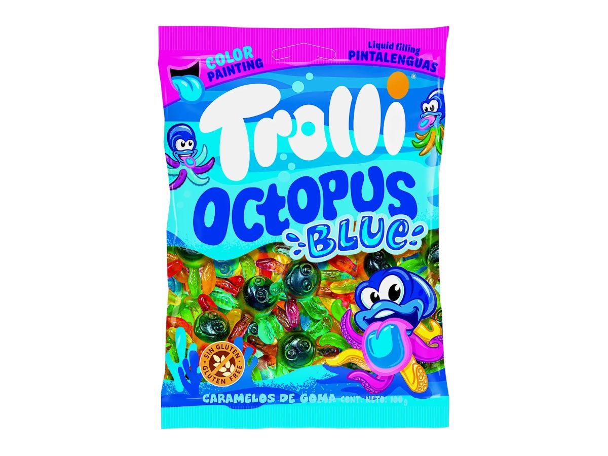 Trolli Octopus Blue ԺԵԼԵ ԿՈՆՖԵՏ 100գ․