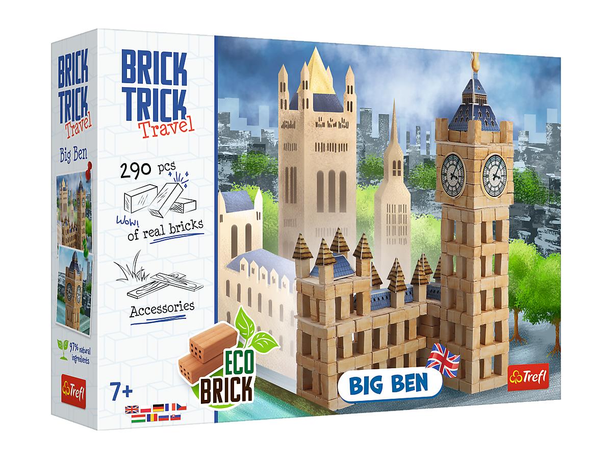 Զարգացնող Խաղ Trefl – Brick Trick – “L” – Travel – Big Ben_ECO_EN