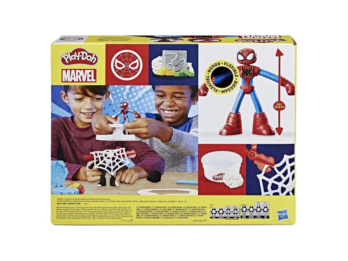 ԽԱՂԱՅԻՆ ՀԱՎԱՔԱԾՈՒ PLAY-DOH SPIDERMAN LAUNCH AND SLICE BATTLE