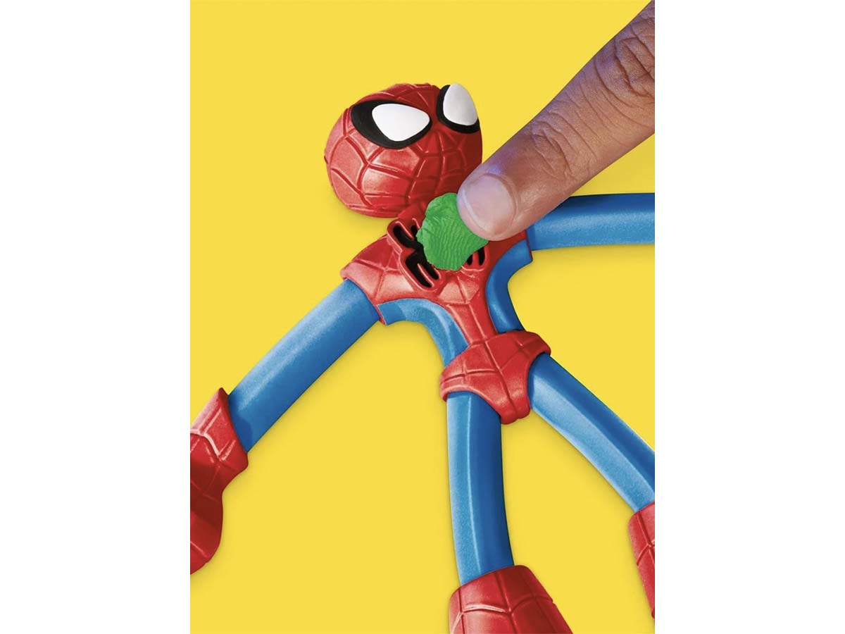 ԽԱՂԱՅԻՆ ՀԱՎԱՔԱԾՈՒ PLAY-DOH SPIDERMAN LAUNCH AND SLICE BATTLE