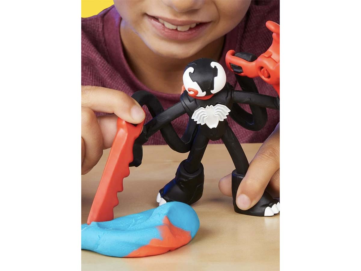 ԽԱՂԱՅԻՆ ՀԱՎԱՔԱԾՈՒ PLAY-DOH SPIDERMAN LAUNCH AND SLICE BATTLE