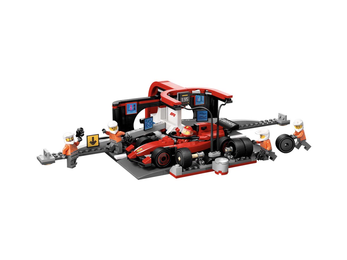 ԿԱՌՈՒՑՈՂԱԿԱՆ ԽԱՂ CITY F1®-Ի ՓԻԹ-ՍՏՈՊ և ՓԻԹ-ՄՐՑԱԽՈՒՄԲ FERRARI ՄԵՔԵՆԱՅԻ