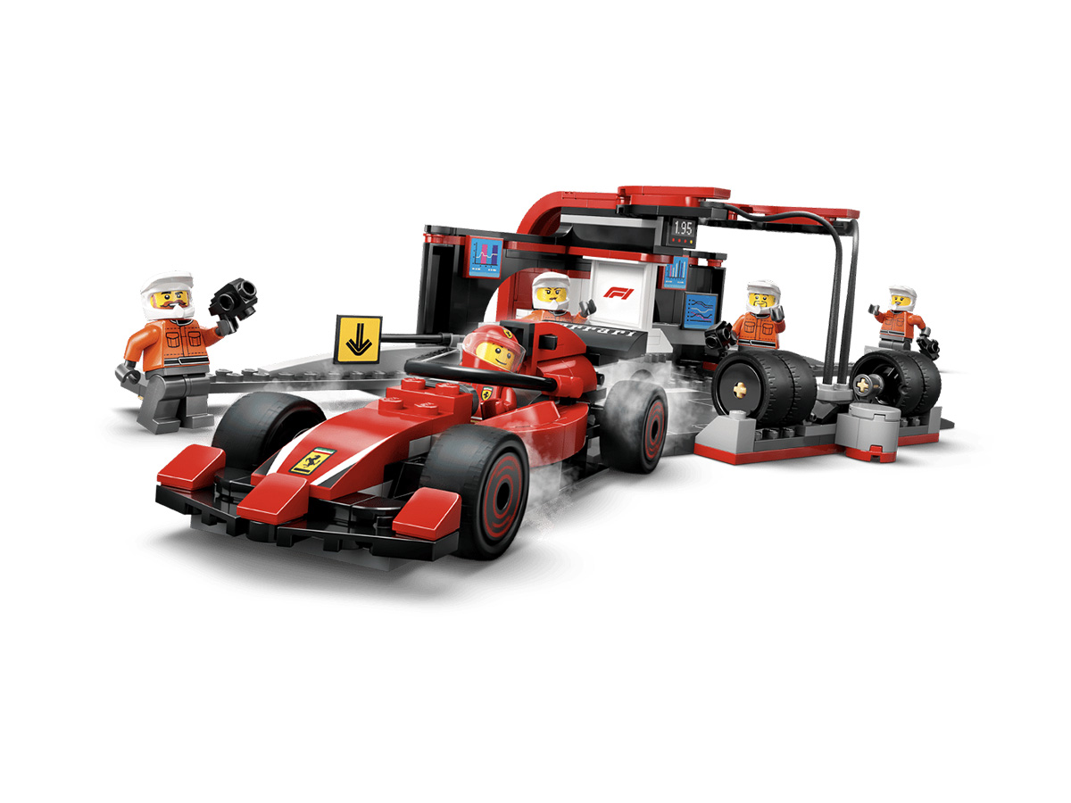 ԿԱՌՈՒՑՈՂԱԿԱՆ ԽԱՂ CITY F1®-Ի ՓԻԹ-ՍՏՈՊ և ՓԻԹ-ՄՐՑԱԽՈՒՄԲ FERRARI ՄԵՔԵՆԱՅԻ