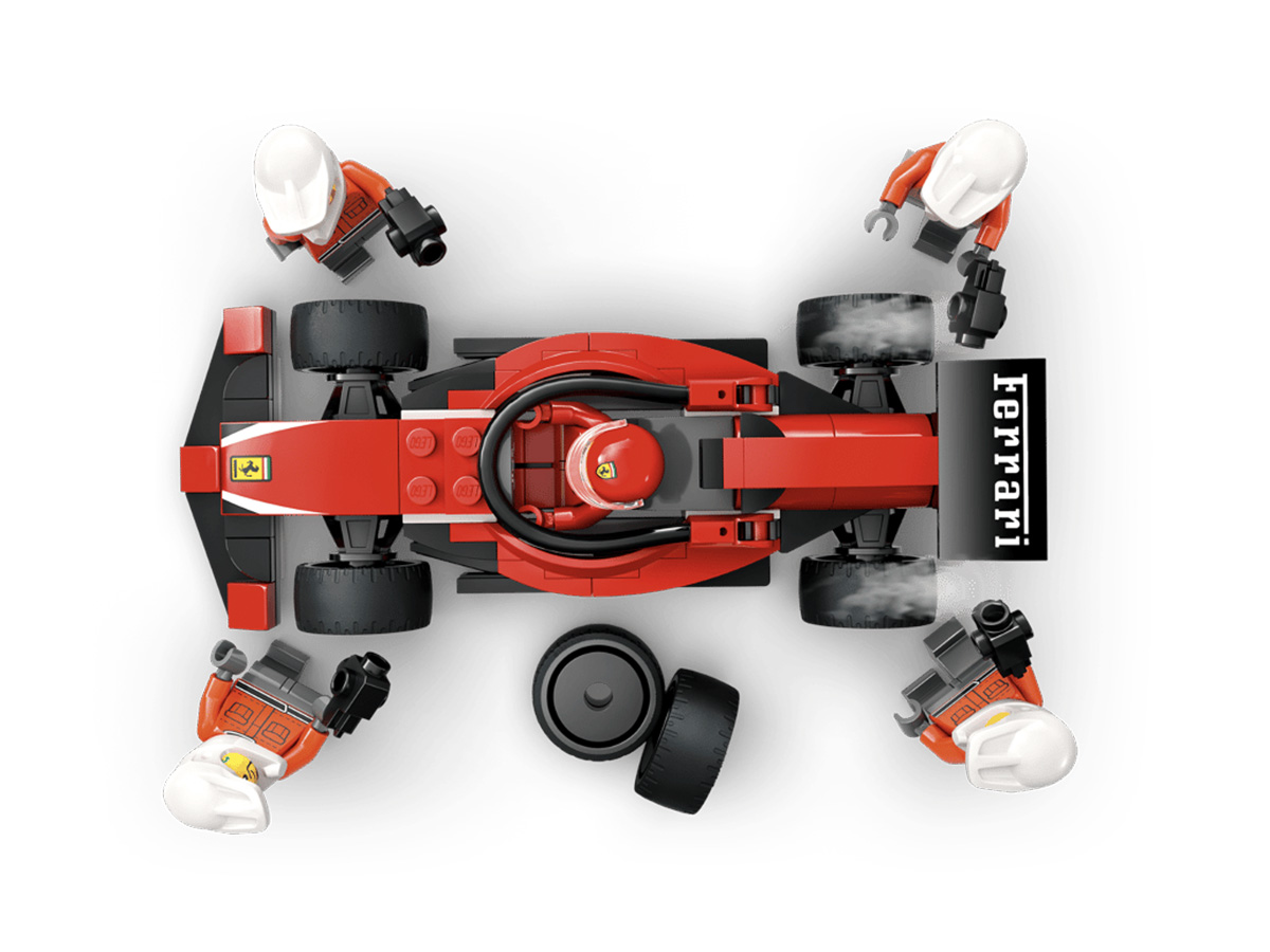 ԿԱՌՈՒՑՈՂԱԿԱՆ ԽԱՂ CITY F1®-Ի ՓԻԹ-ՍՏՈՊ և ՓԻԹ-ՄՐՑԱԽՈՒՄԲ FERRARI ՄԵՔԵՆԱՅԻ