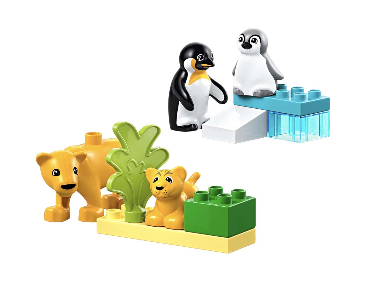 ԿԱՌՈՒՑՈՂԱԿԱՆ ԽԱՂ DUPLO ՎԱՅՐԻ ԿԵՆԴԱՆԻՆԵՐԻ ԸՆՏԱՆԻՔՆԵՐ՝ ՊԻՆԳՎԻՆՆԵՐ և ԱՌՅՈ